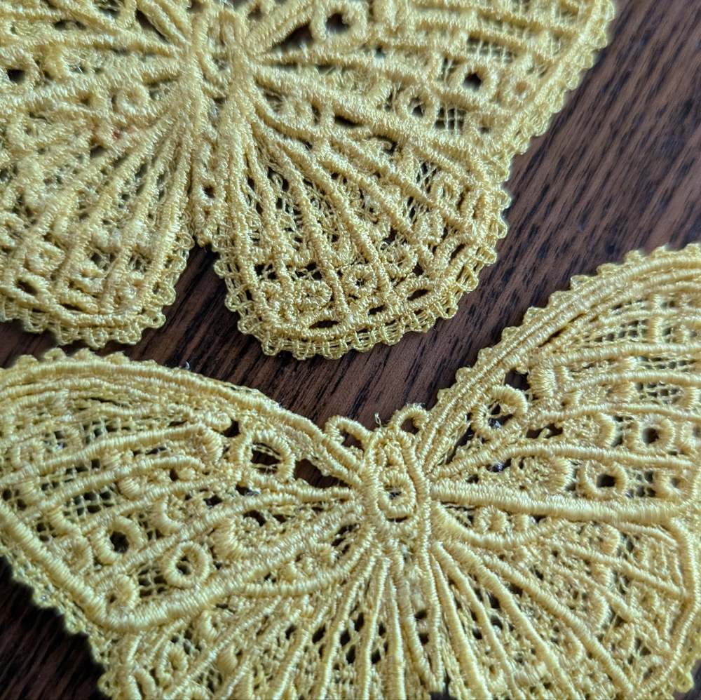 Sew on Butterfly patches